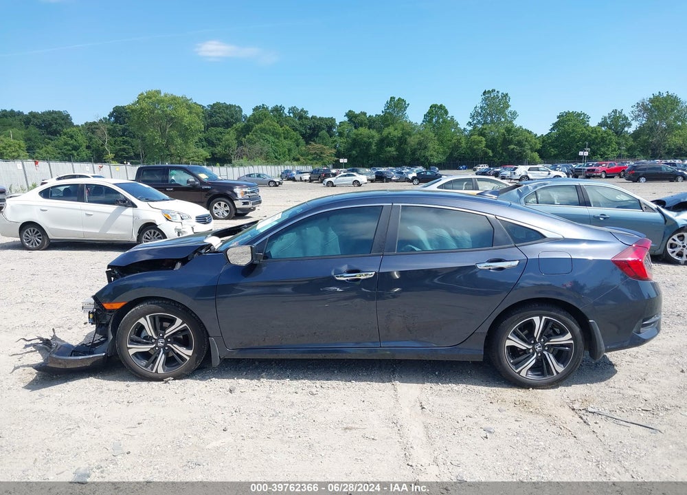2017 HONDA CIVIC TOURING VIN: 2HGFC1F99HH658728