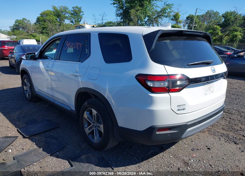 2023 HONDA PILOT AWD EX-L 7 PASSENGER VIN: 5FNYG1H50PB010317
