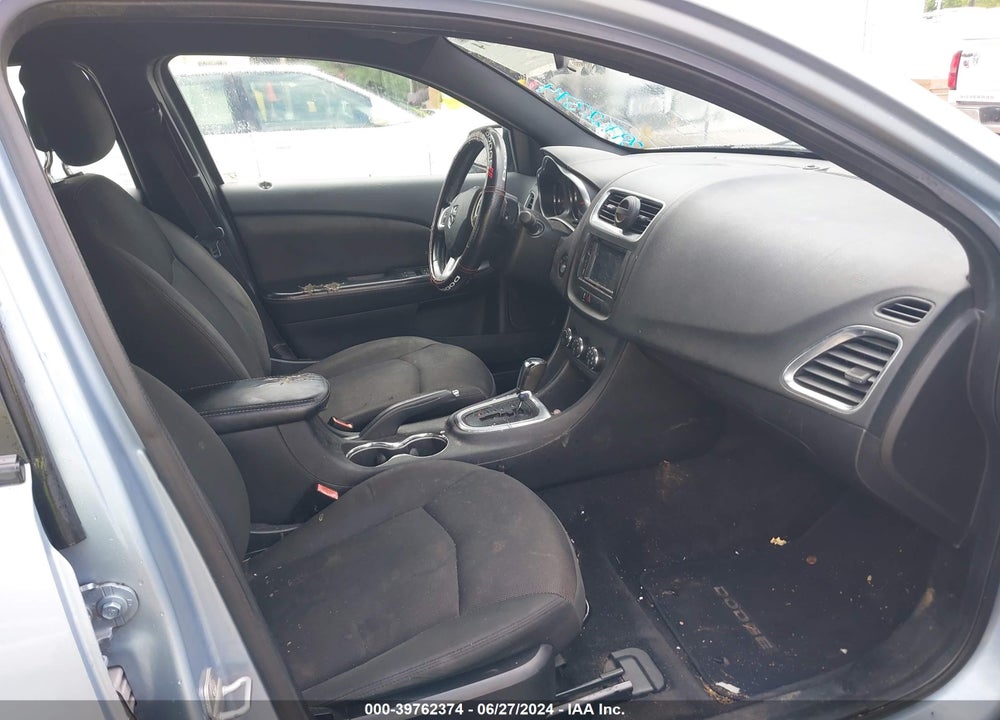2013 DODGE AVENGER SXT VIN: 1C3CDZCB4DN619555