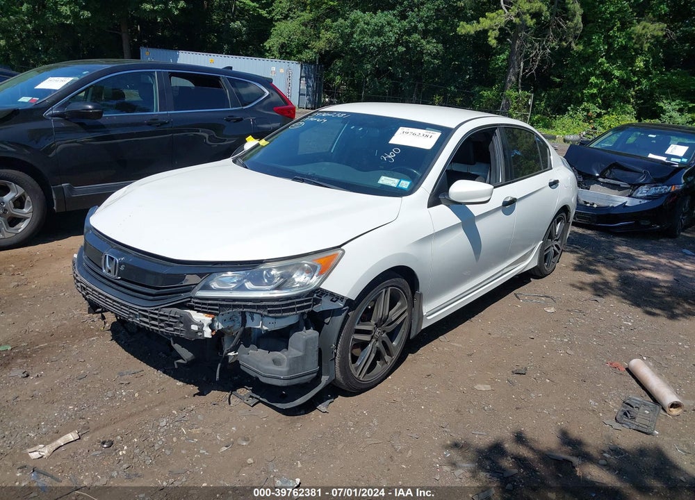 2017 HONDA ACCORD SPORT VIN: 1HGCR2F53HA008747