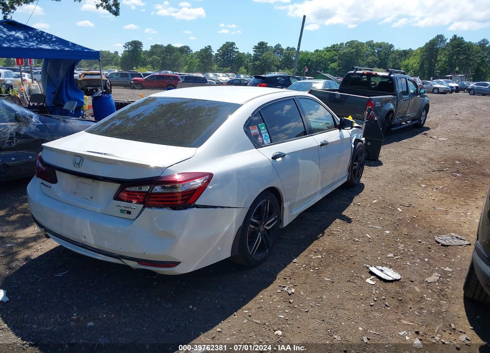 2017 HONDA ACCORD SPORT VIN: 1HGCR2F53HA008747