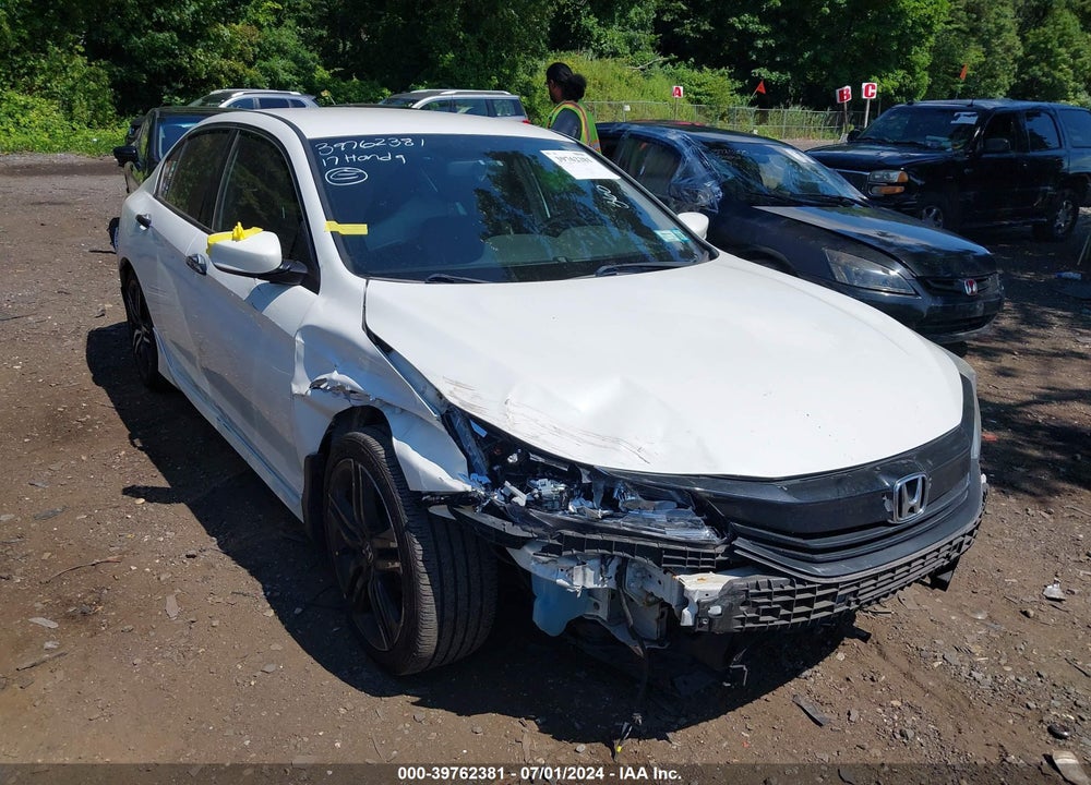 2017 HONDA ACCORD SPORT VIN: 1HGCR2F53HA008747