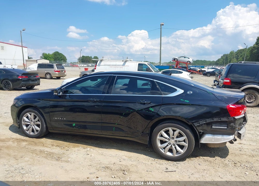 2019 CHEVROLET IMPALA LT VIN: 1G11Z5S37KU102317