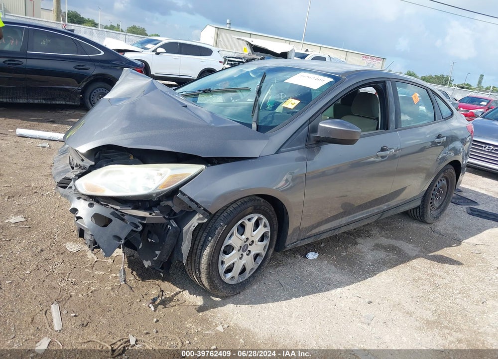 2012 FORD FOCUS SE VIN: 1FAHP3F25CL456691