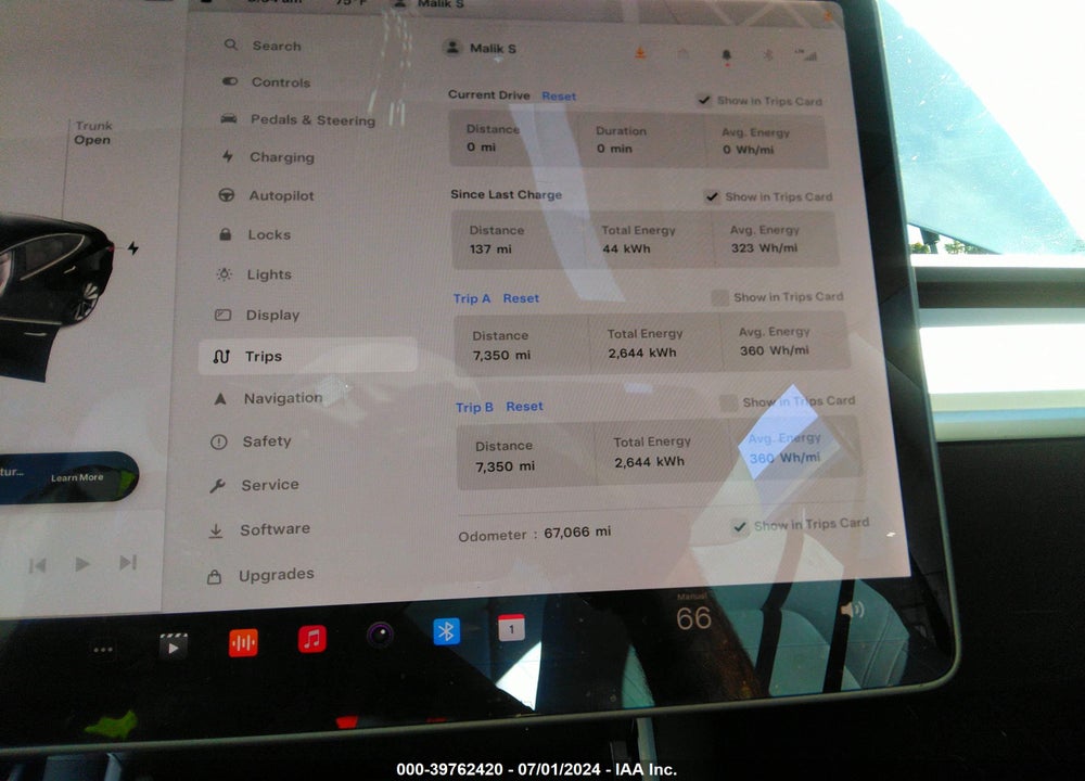 2020 TESLA MODEL 3 LONG RANGE DUAL MOTOR ALL-WHEEL DRIVE VIN: 5YJ3E1EB1LF628783