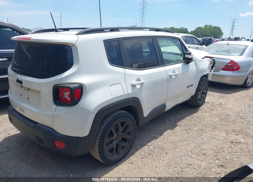 2018 JEEP RENEGADE ALTITUDE FWD VIN: ZACCJABB4JPH82085