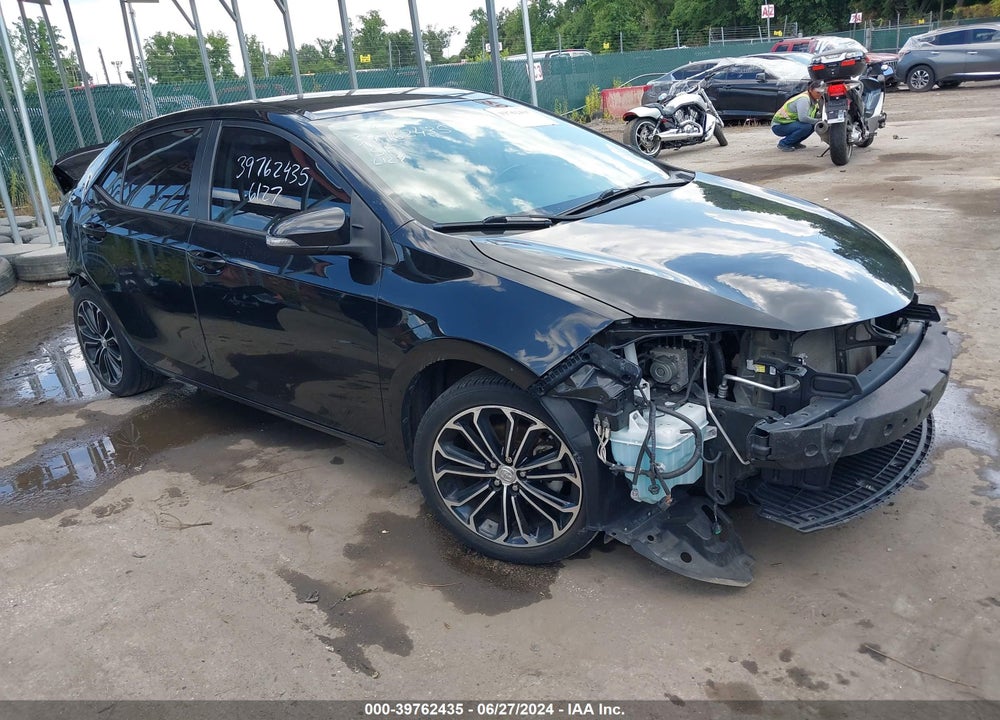 2016 TOYOTA COROLLA S PLUS VIN: 2T1BURHE8GC661809