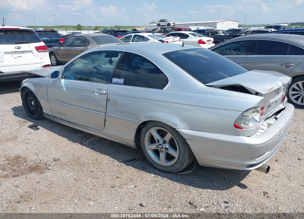 2000 BMW 323CI VIN: WBABM3343YJN61776