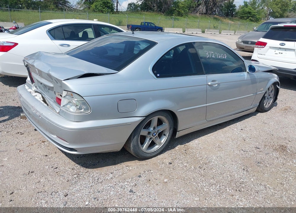 2000 BMW 323CI VIN: WBABM3343YJN61776
