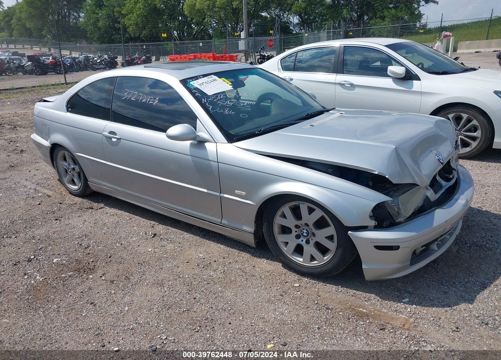 2000 BMW 323CI VIN: WBABM3343YJN61776