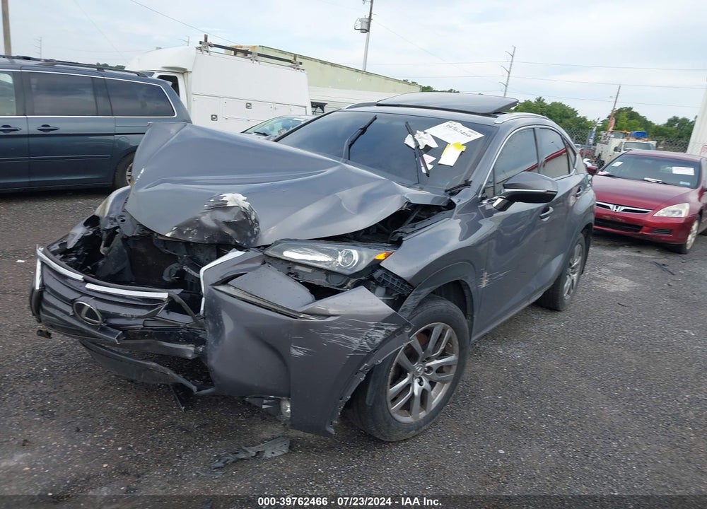 2016 LEXUS NX 200T VIN: JTJBARBZ8G2070699