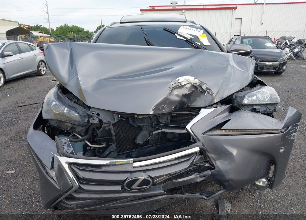 2016 LEXUS NX 200T VIN: JTJBARBZ8G2070699