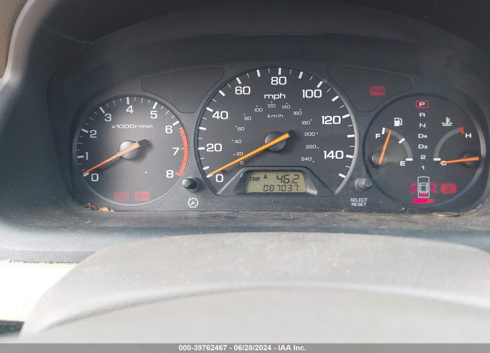 1999 HONDA ACCORD EX VIN: 1HGCG5652XA010852