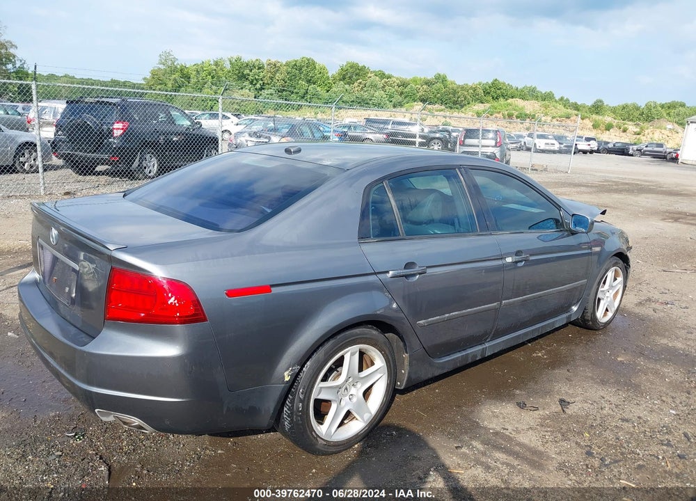 2005 ACURA TL VIN: 19UUA66215A065467