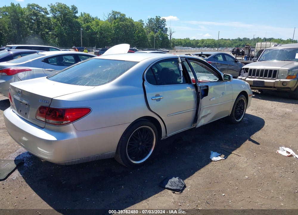 2006 LEXUS ES 330 VIN: JTHBA30G065149636