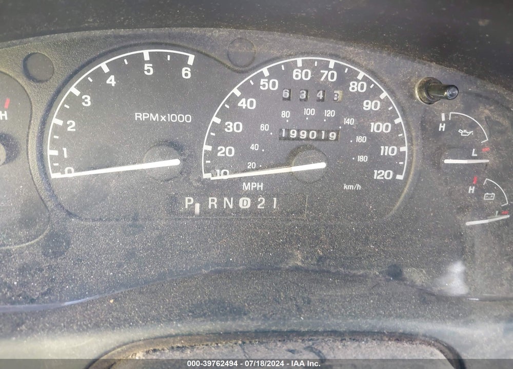 2001 FORD RANGER EDGE/XL/XLT VIN: 1FTYR14UX1TA65935