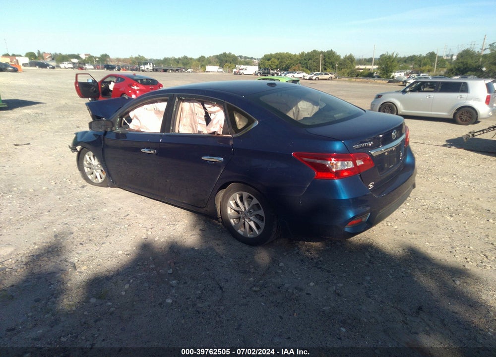 2018 NISSAN SENTRA SV VIN: 3N1AB7AP8JL661608