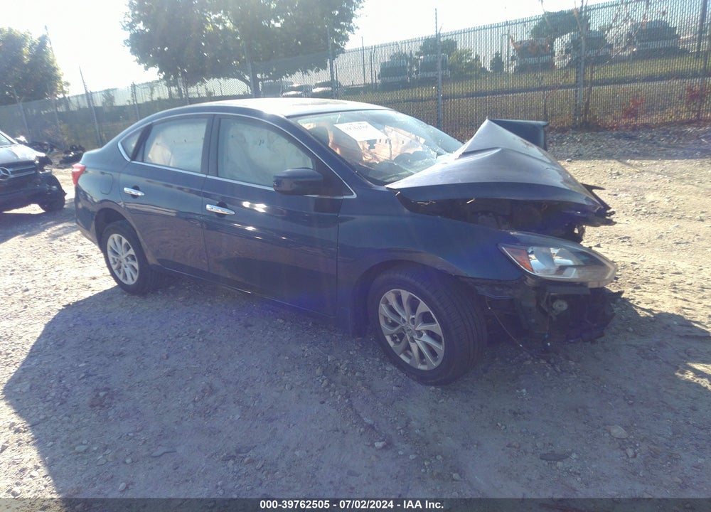 2018 NISSAN SENTRA SV VIN: 3N1AB7AP8JL661608