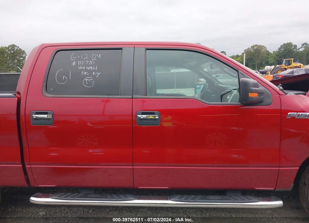 2014 FORD F-150 XLT VIN: 1FTFW1CF4EFA04961