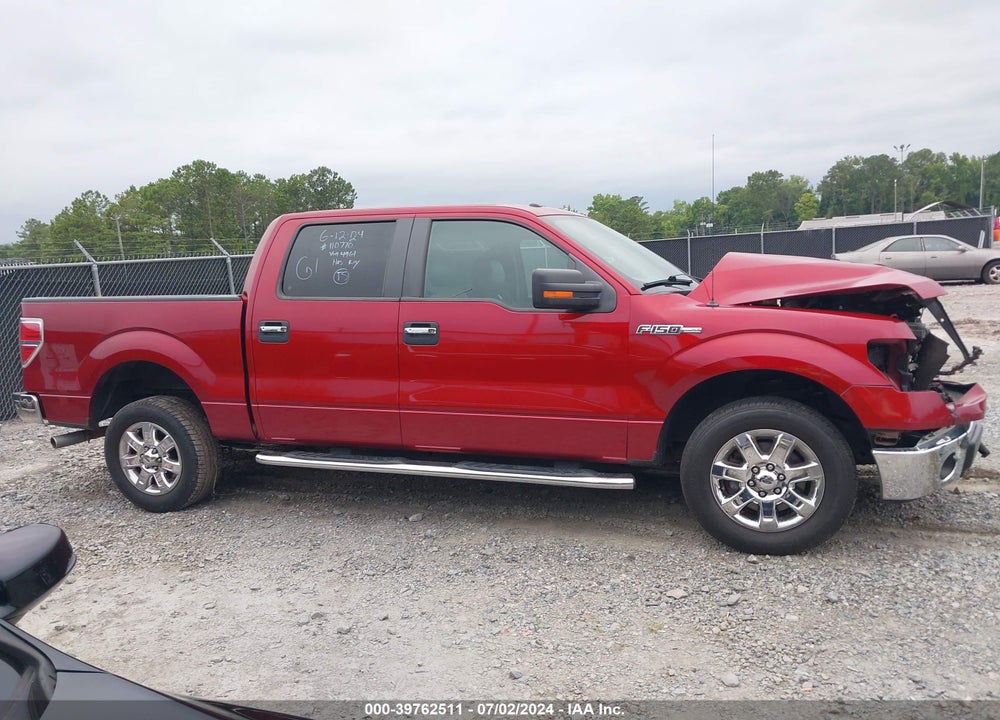 2014 FORD F-150 XLT VIN: 1FTFW1CF4EFA04961
