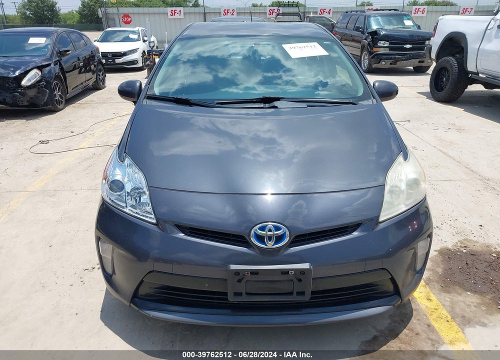 2012 TOYOTA PRIUS THREE VIN: JTDKN3DU6C1503975