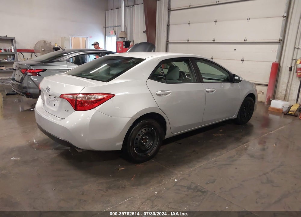 2017 TOYOTA COROLLA LE VIN: 2T1BURHE5HC924744