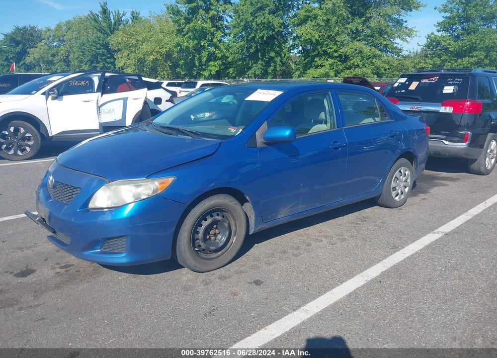 2010 TOYOTA COROLLA LE VIN: 2T1BU4EE8AC229056