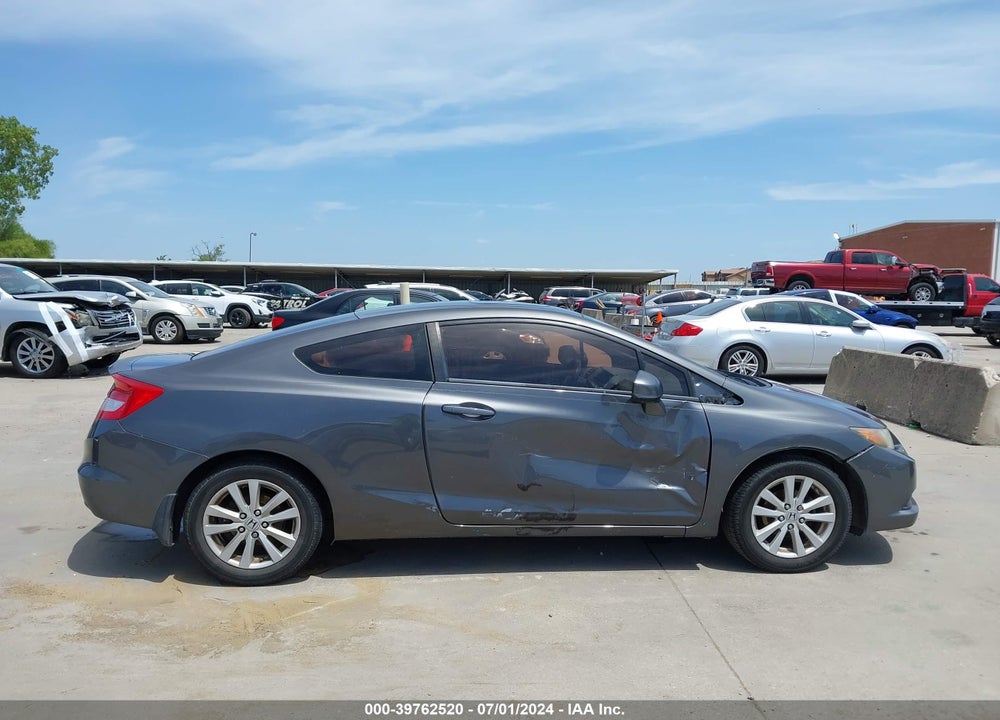 2012 HONDA CIVIC VIN: 2HGFG3B87CH546743