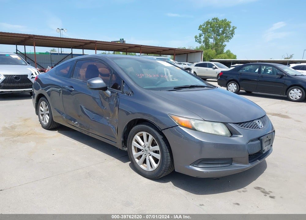 2012 HONDA CIVIC VIN: 2HGFG3B87CH546743