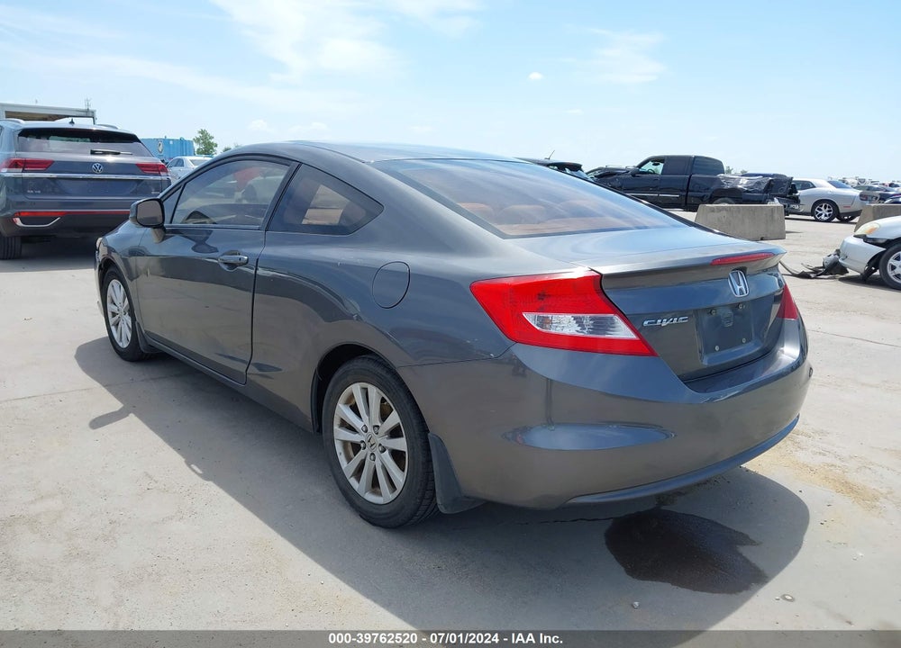 2012 HONDA CIVIC VIN: 2HGFG3B87CH546743