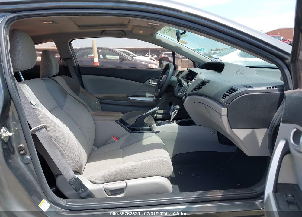 2012 HONDA CIVIC VIN: 2HGFG3B87CH546743
