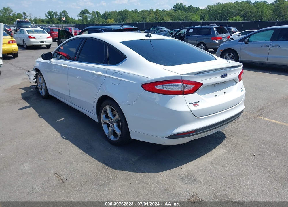 2016 FORD FUSION SE VIN: 3FA6P0HD8GR398913