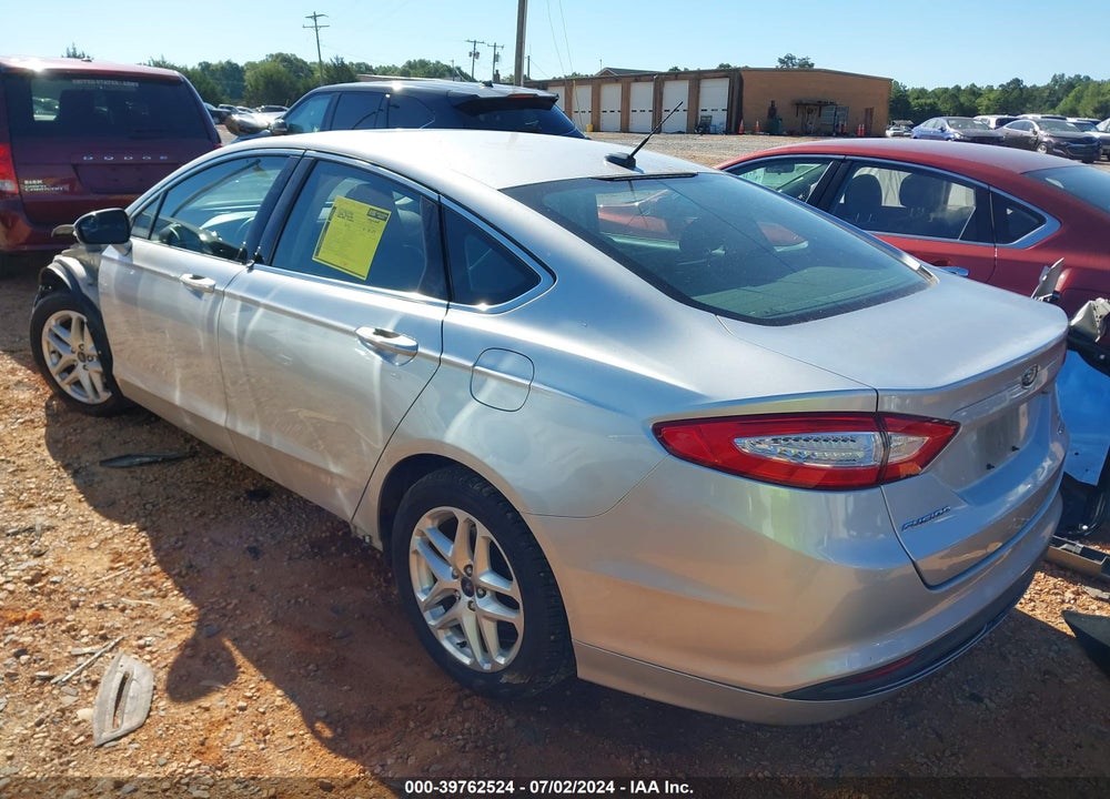 2016 FORD FUSION SE VIN: 3FA6P0HD8GR197965