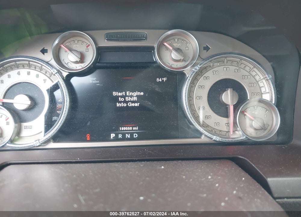 2014 RAM 1500 LONGHORN VIN: 1C6RR7PT3ES420571