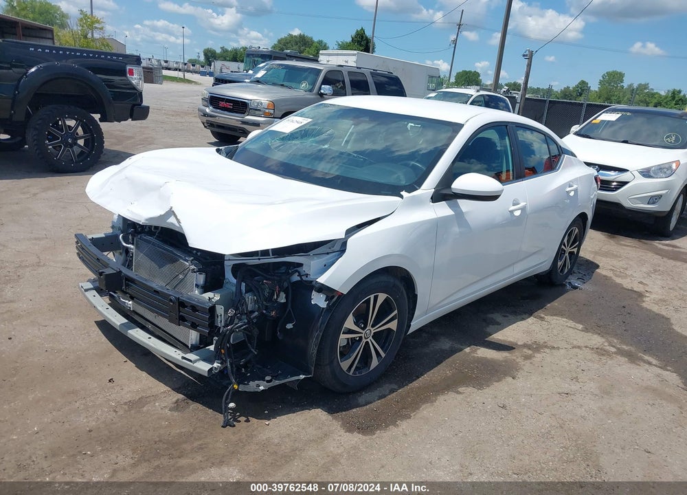2023 NISSAN SENTRA SV XTRONIC CVT VIN: 3N1AB8CV7PY240606