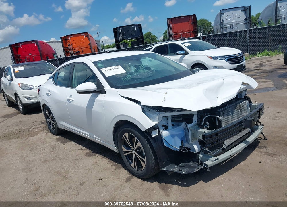 2023 NISSAN SENTRA SV XTRONIC CVT VIN: 3N1AB8CV7PY240606