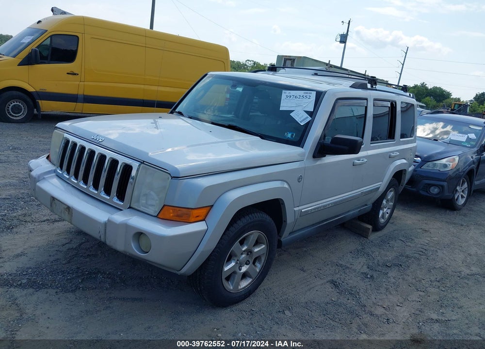 2007 JEEP COMMANDER LIMITED VIN: 1J8HG58P87C672547