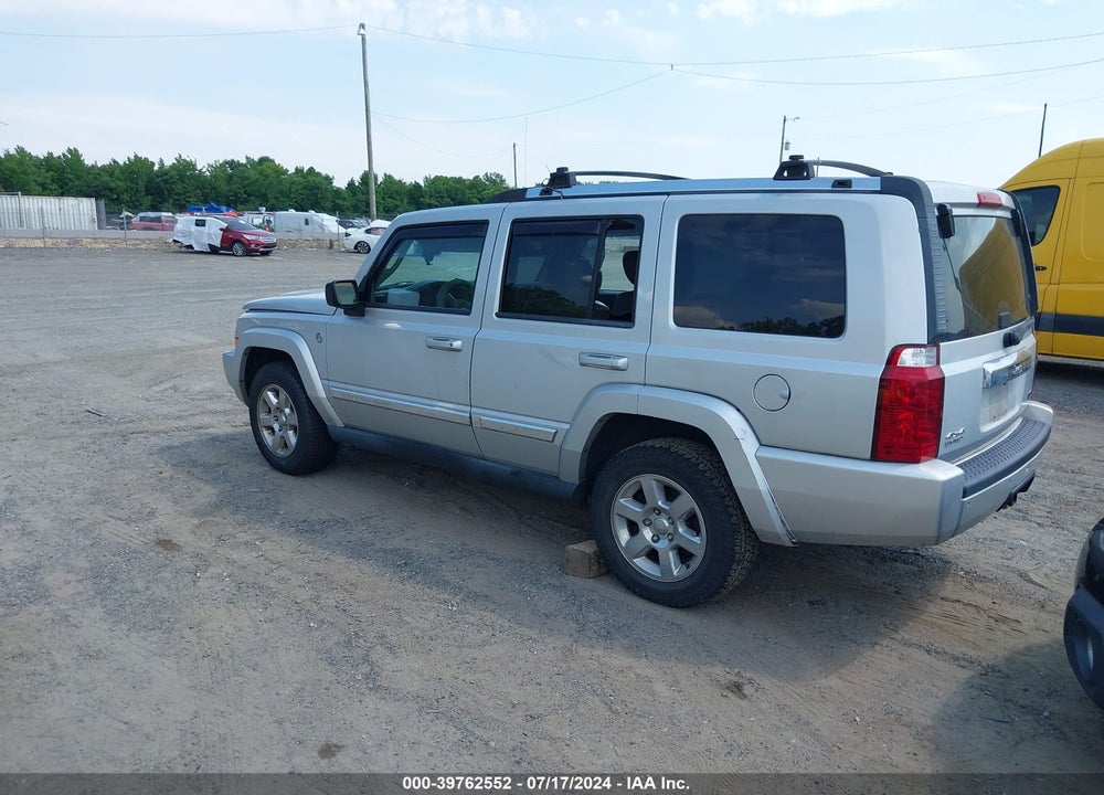 2007 JEEP COMMANDER LIMITED VIN: 1J8HG58P87C672547