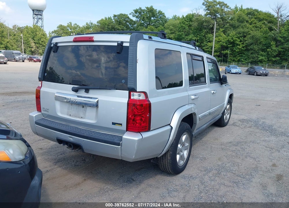 2007 JEEP COMMANDER LIMITED VIN: 1J8HG58P87C672547
