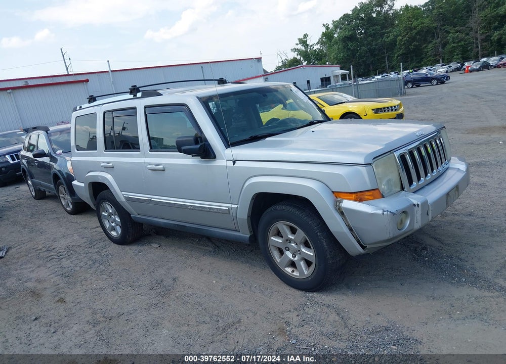 2007 JEEP COMMANDER LIMITED VIN: 1J8HG58P87C672547