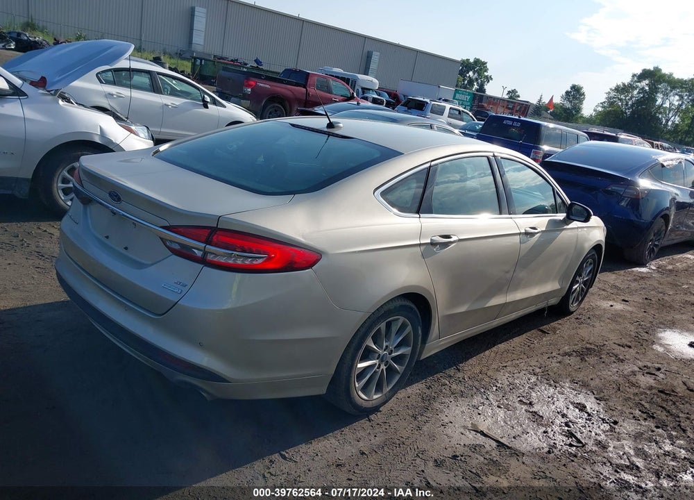 2017 FORD FUSION SE VIN: 3FA6P0HD4HR251618