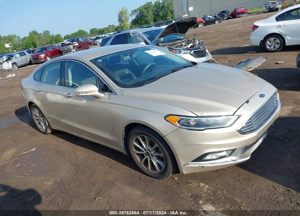2017 FORD FUSION SE VIN: 3FA6P0HD4HR251618