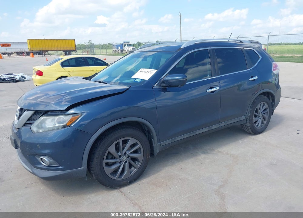 2016 NISSAN ROGUE SL VIN: 5N1AT2MT3GC868803