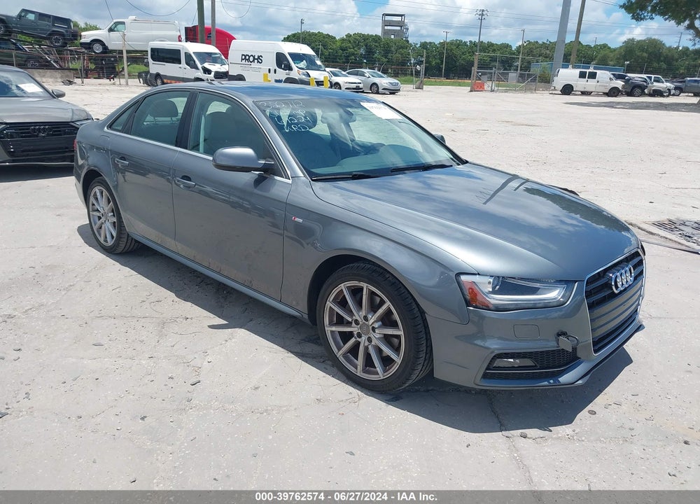 2016 AUDI A4 2.0T PREMIUM VIN: WAUAFAFL5GN008020
