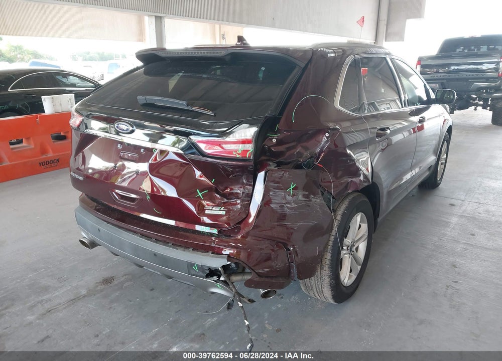 2019 FORD EDGE SEL VIN: 2FMPK3J95KBC08525