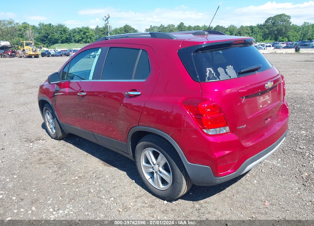 2019 CHEVROLET TRAX LT VIN: 3GNCJLSB6KL366035