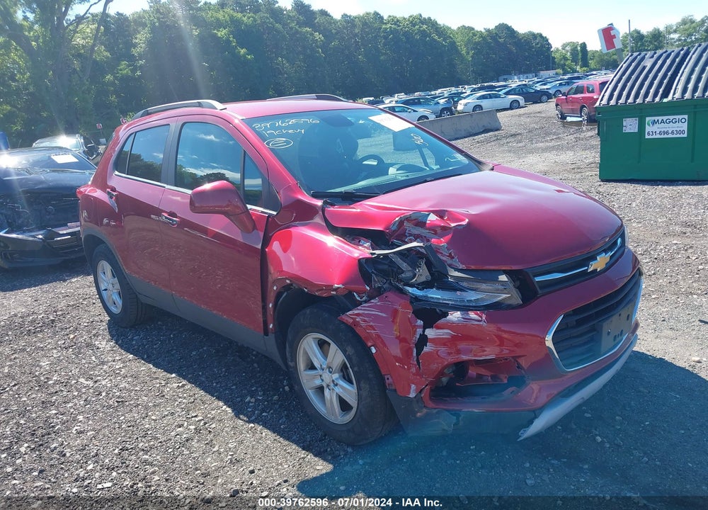 2019 CHEVROLET TRAX LT VIN: 3GNCJLSB6KL366035