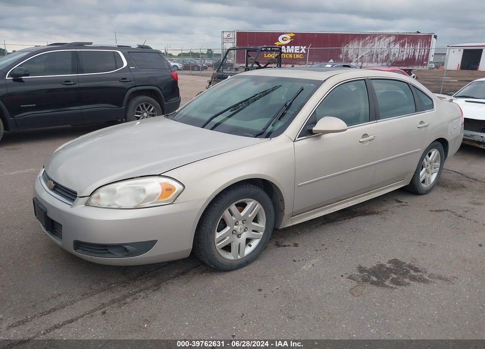 2011 CHEVROLET IMPALA LT VIN: 2G1WG5EK3B1101627