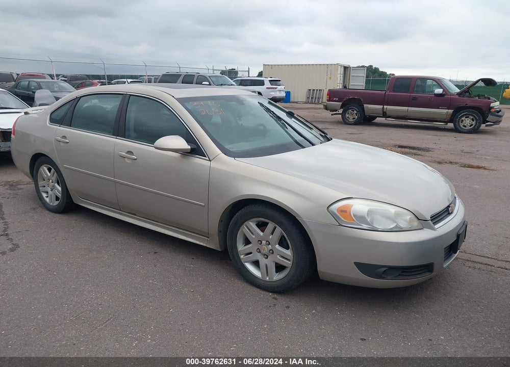 2011 CHEVROLET IMPALA LT VIN: 2G1WG5EK3B1101627