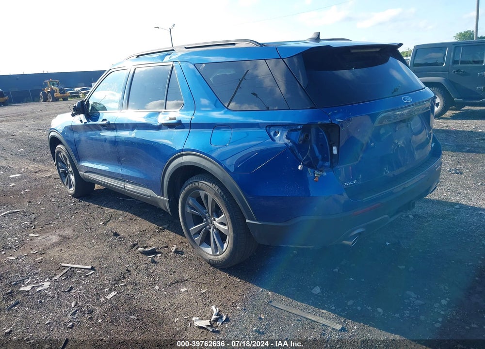 2021 FORD EXPLORER XLT VIN: 1FMSK8DH9MGB94490